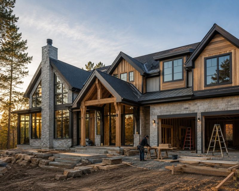 Custom House Building in Napa, CA
